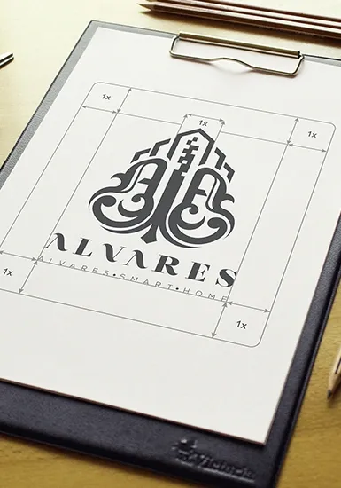 Alvares Logo and Brand Visual Identity Design
