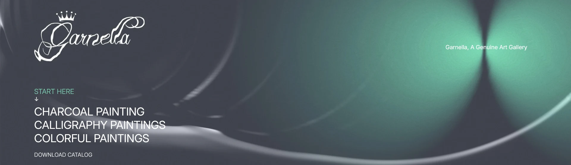 Garnella Gallery Website Design